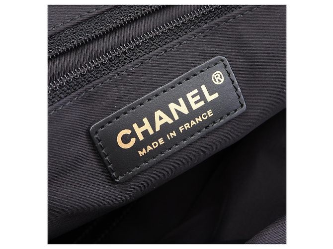 Borsa Tote Chanel New Travel Line MM Nero - vista 4