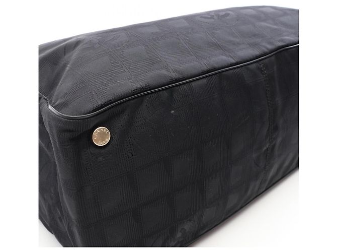 Borsa Tote Chanel New Travel Line MM Nero - vista 6