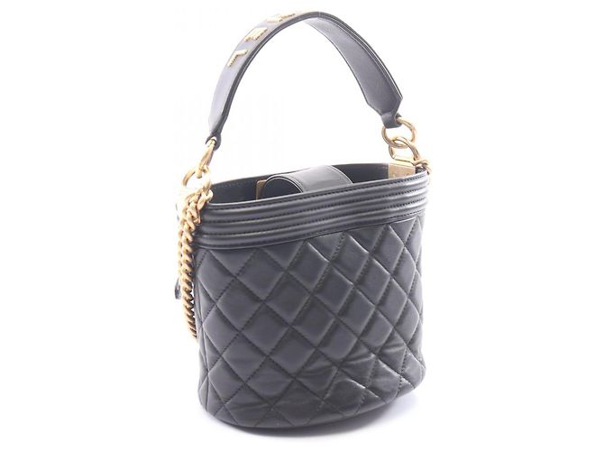 Le Boy Bolsa de Ombro 2-Way Chanel Boy Preto - vista 2