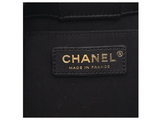 Le Boy Bolsa de Ombro 2-Way Chanel Boy Preto - vista 4