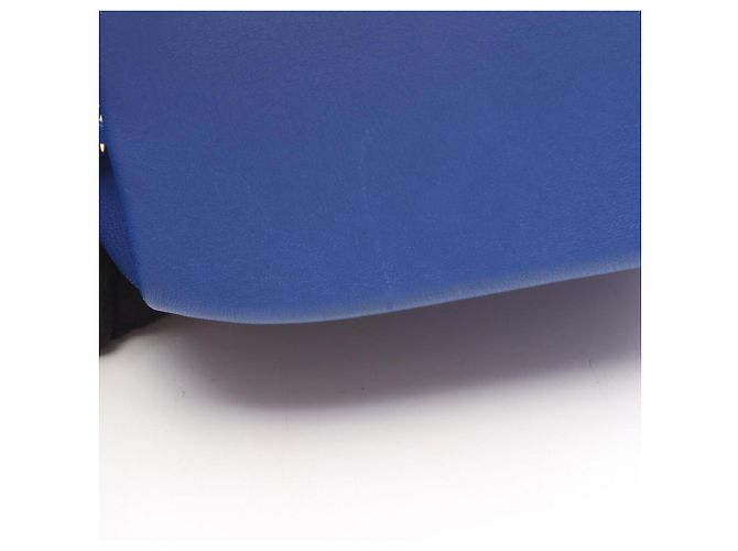 Bolsa de mão Chanel Matelassé em couro azul - vista 8