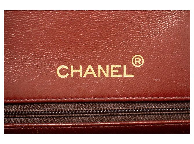 Chanel Timeless - Classic Double Flap Quilted Lambskin Medium Nero - vista 5