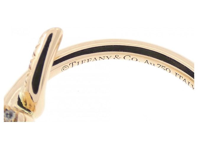 Tiffany & Co Anello Tiffany Knot in oro rosa - vista 4