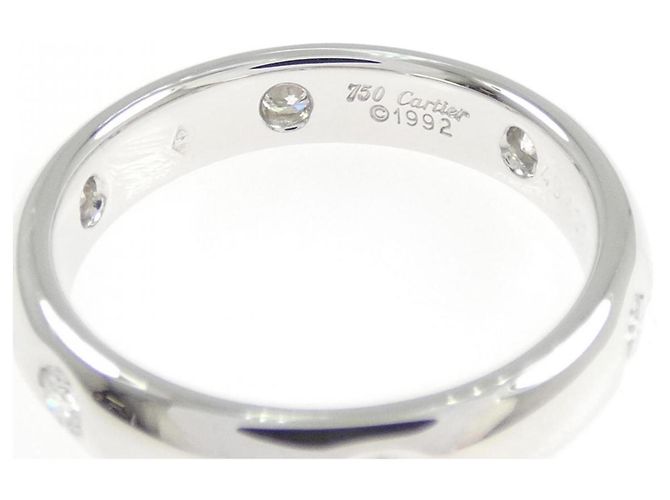 Anello Cartier Stella in oro bianco 18K - vista 3