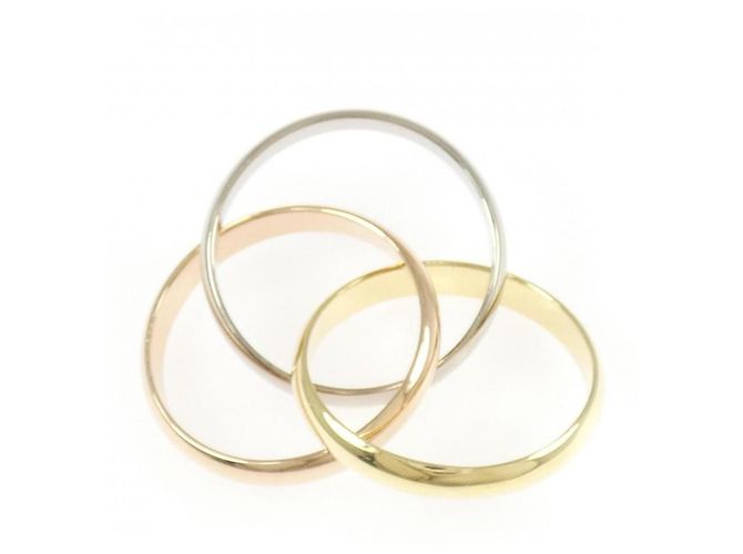 Anello Cartier Trinity in oro 18K - vista 3