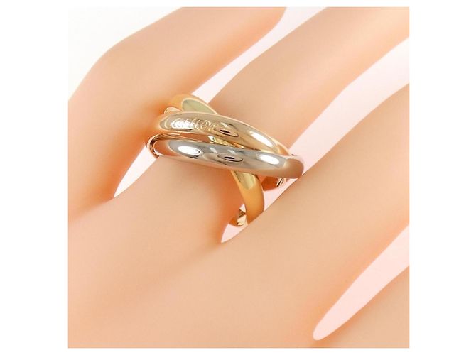 Anello Cartier Trinity in oro 18K - vista 4
