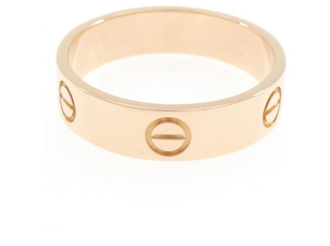 Anello Cartier Love in oro rosa 18K - vista 2