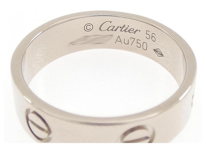Cartier Love Ring in Weißgold - Ansicht 3