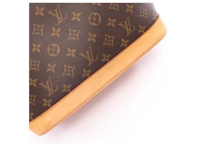 Borsa a mano Louis Vuitton Alma PM Monogram Marrone - vista 9