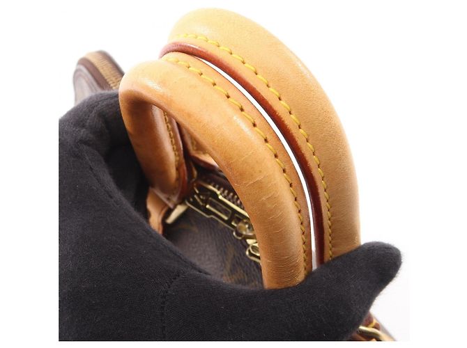 Borsa Louis Vuitton Alma PM Monogram Marrone - vista 7