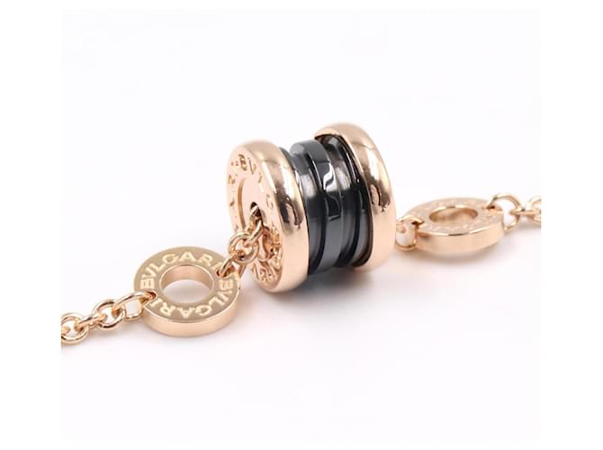 Bulgari Bracciale Bvlgari B-zero1 Element Charm Nero D'oro - vista 6