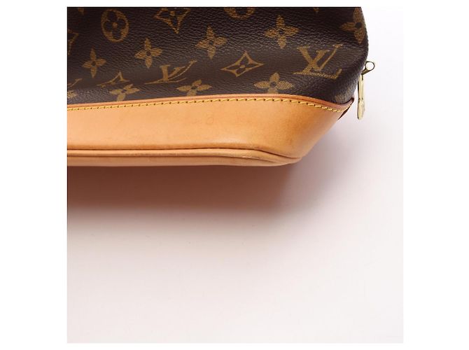 Borsa Louis Vuitton Alma PM Monogram Marrone - vista 11