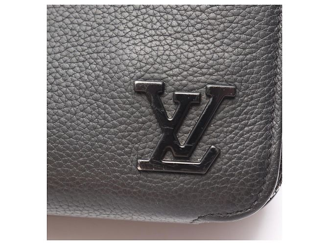 Borsa Portafoglio Portatile Louis Vuitton Alpha Nero - vista 10