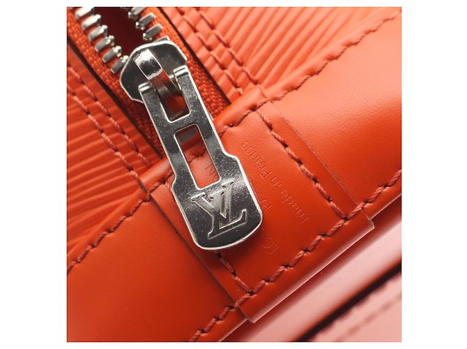 Borsa a mano 2-Way Louis Vuitton Alma BB Arancione - vista 10