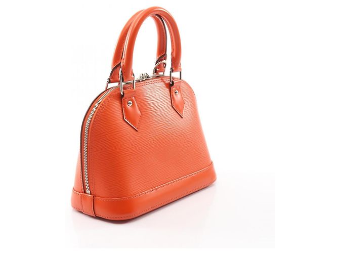 Borsa a mano 2-Way Louis Vuitton Alma BB Arancione - vista 2