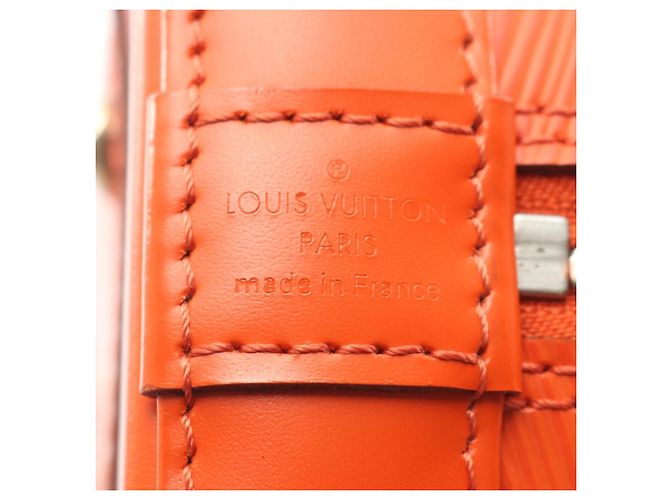 Borsa a mano 2-Way Louis Vuitton Alma BB Arancione - vista 4