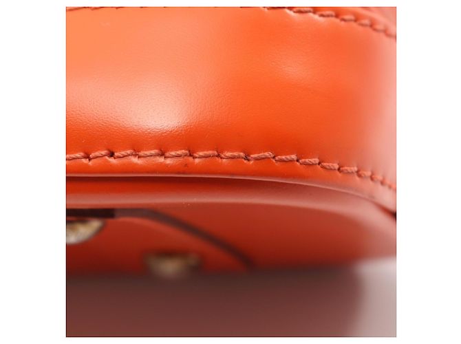 Borsa a mano 2-Way Louis Vuitton Alma BB Arancione - vista 7