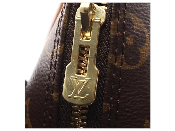 Borsa a mano 2-Way Louis Vuitton Alma BB Monogram Marrone - vista 13