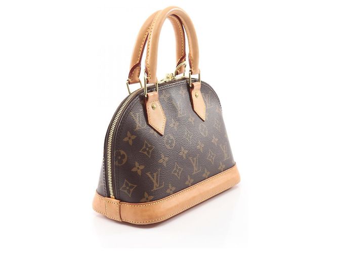 Borsa a mano 2-Way Louis Vuitton Alma BB Monogram Marrone - vista 2