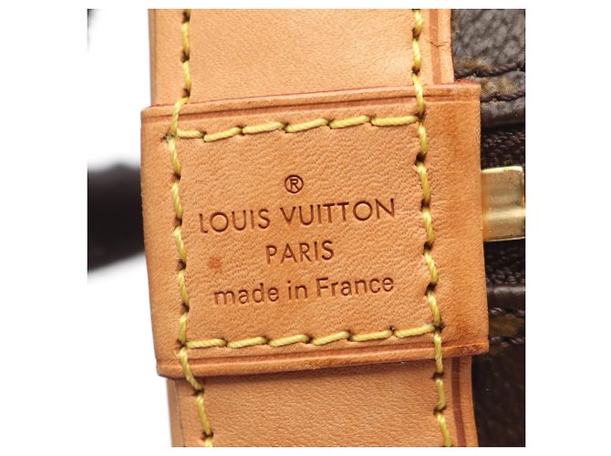 Borsa a mano 2-Way Louis Vuitton Alma BB Monogram Marrone - vista 4