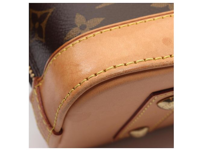 Borsa a mano 2-Way Louis Vuitton Alma BB Monogram Marrone - vista 7
