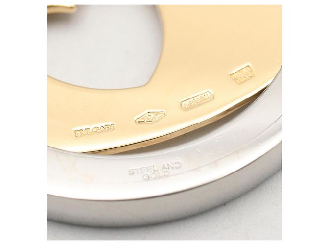 Bulgari Bracciale Bvlgari Tondo Heart Argento D'oro - vista 4