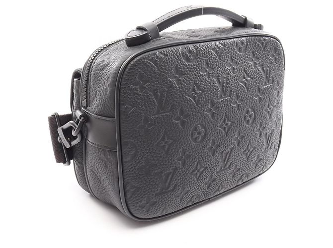 Borsa Messenger Louis Vuitton S-Lock Nero - vista 2
