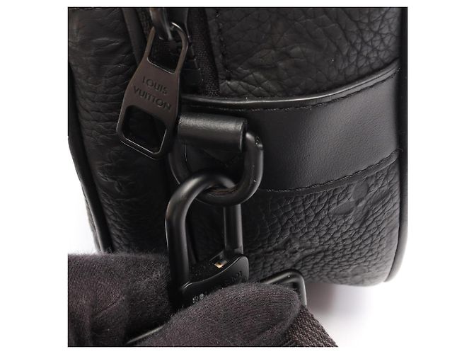 Borsa Messenger Louis Vuitton S-Lock Nero - vista 8