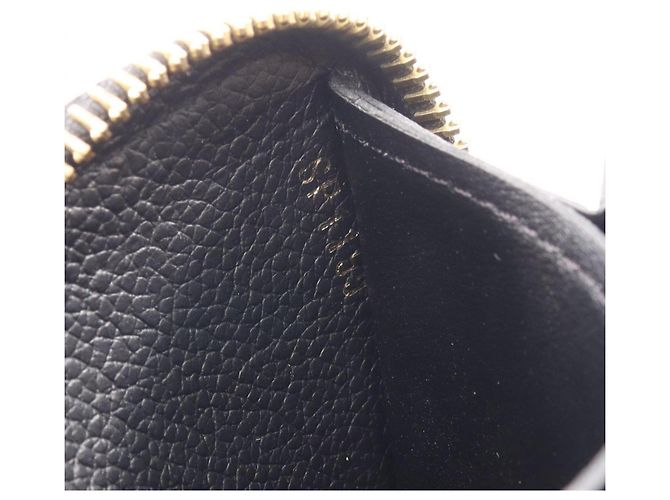 Louis Vuitton Portefeuille Clemence Monogram Empreinte Noir Long Wallet Nero - vista 5