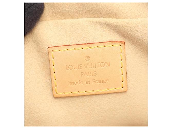 Borsa Louis Vuitton Manhattan PM Marrone - vista 4