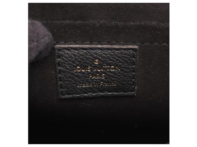 Borsa Louis Vuitton Marignan Monogram Noir Marrone Nero - vista 4