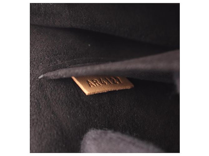 Borsa Louis Vuitton Marignan Monogram Noir Marrone Nero - vista 5