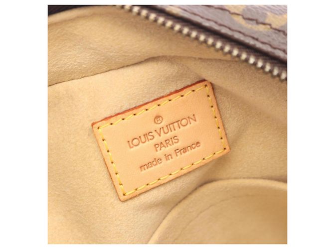 Borsa Louis Vuitton Manhattan PM Monogram Marrone - vista 4