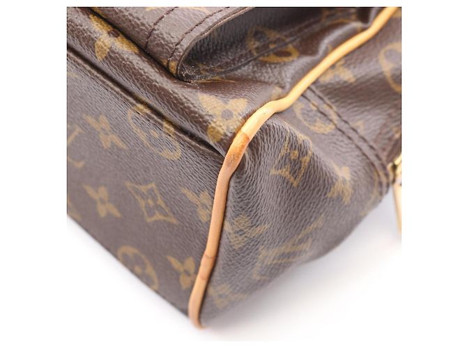 Borsa Louis Vuitton Manhattan PM Monogram Marrone - vista 7