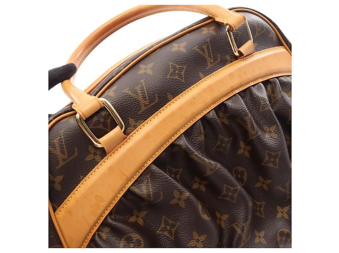 Borsa Louis Vuitton Mitzi Monogram Marrone - vista 10