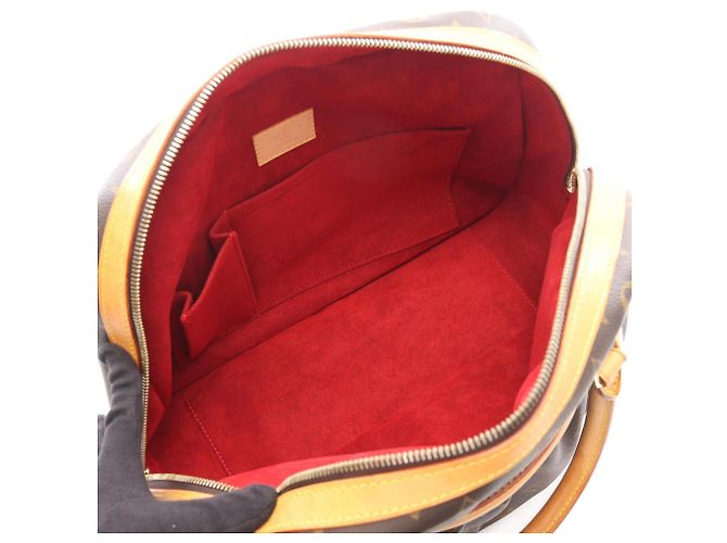 Borsa Louis Vuitton Mitzi Monogram Marrone - vista 3