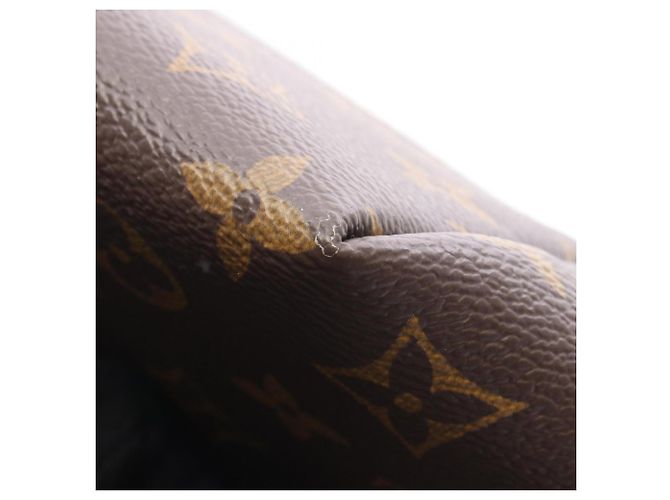 Zaino/Borsa Louis Vuitton Montsouris NM PM Marrone Nero - vista 7