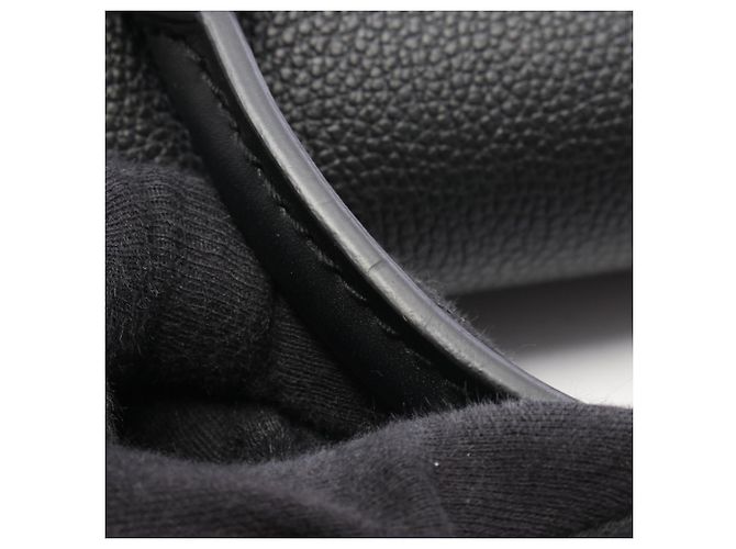 Zaino/Borsa Louis Vuitton Montsouris NM PM Marrone Nero - vista 8