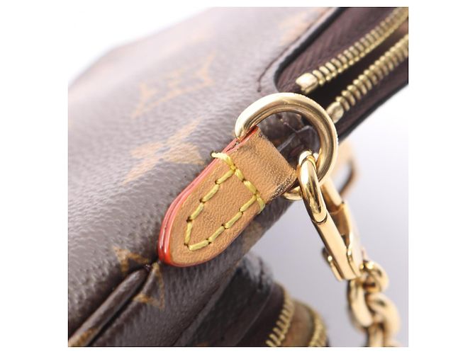 Borsa a mano 2-Way Louis Vuitton Utility Crossbody Monogram Marrone - vista 6