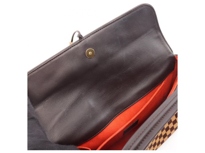 Borsa Louis Vuitton Lion Damier Sauvage Marrone - vista 5