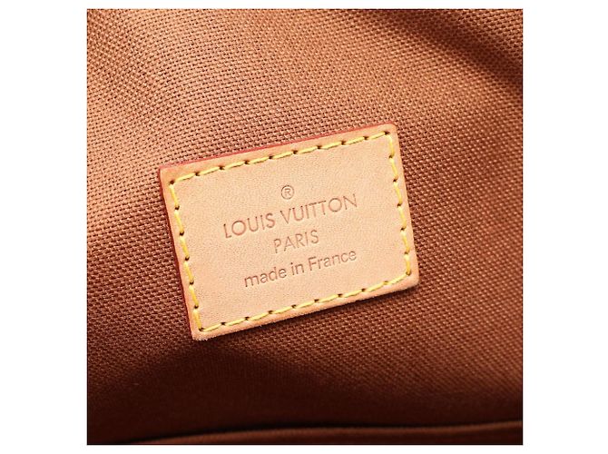 Borsa Tote Louis Vuitton Lockit Horizontal Marrone - vista 4