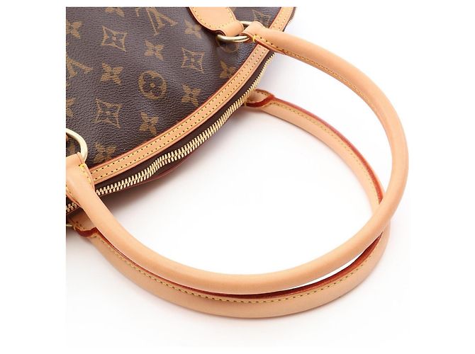 Borsa Tote Louis Vuitton Lockit Horizontal Marrone - vista 6