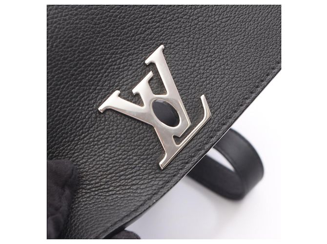 Louis Vuitton Lockme Rucksack Noir Schwarz - Ansicht 11