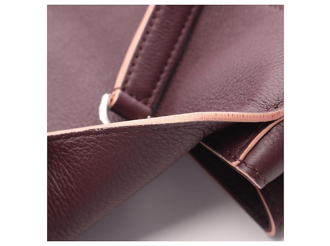 Borsa a mano 2-Way Louis Vuitton Lockme 2 Bordò - vista 9