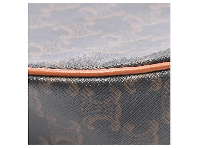 Céline Borsa a tracolla/Borsa a mano Celine AVA Triomphe Marrone Nero - vista 5