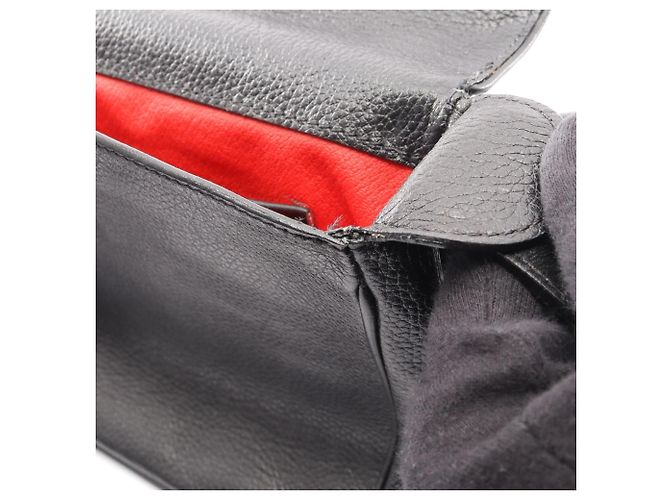 Céline Borsa a tracolla Celine in pelle nera Nero - vista 10