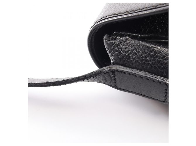 Céline Borsa a tracolla Celine in pelle nera Nero - vista 6