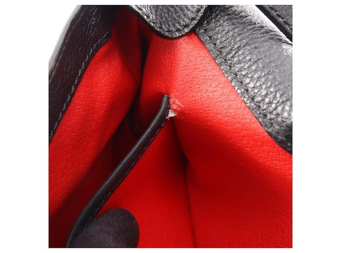 Céline Borsa a tracolla Celine in pelle nera Nero - vista 9
