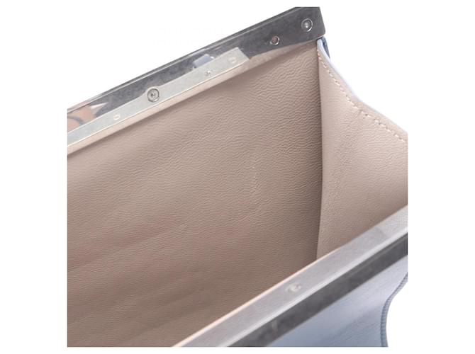 Céline Borsa a tracolla Celine Clasp Mini Blu - vista 10