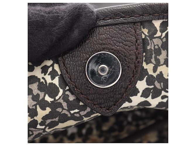 Céline Borsa Celine Bittersweet Paris Macadam Marrone Blu navy - vista 7